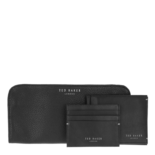 Ted Baker Unisex Jeren Wallet Leather Black Bi-Fold Portemonnaie