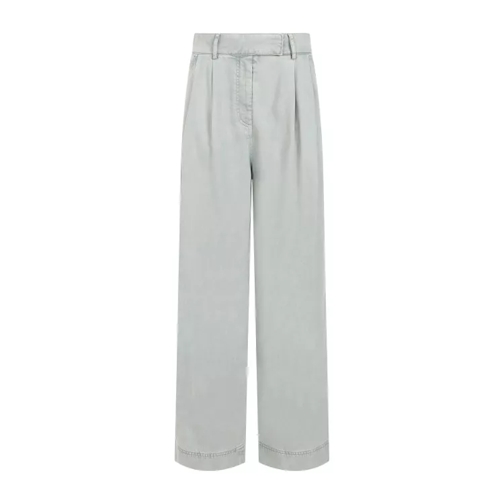 Giorgio Armani Belgian Block Grey Pants Grey 