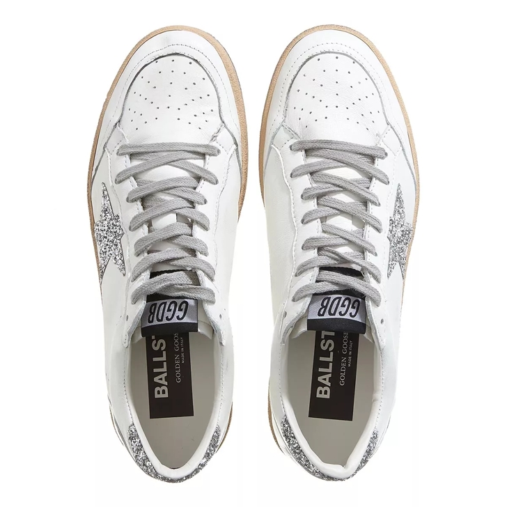 Silver sneakers sale with stars