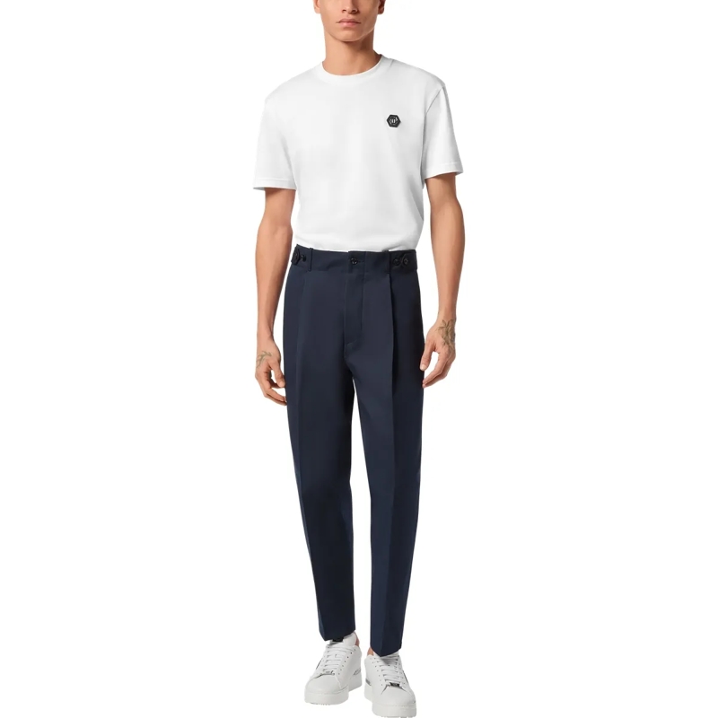 Philipp Plein Hose Hose Chinos Fit dunkel-blau(Image 4)