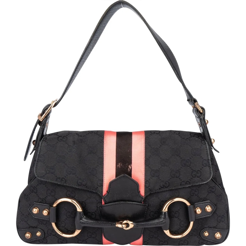 Gucci Tote Gucci GG Monogram Horsebit By Tom Ford Handbag mehrfarbig