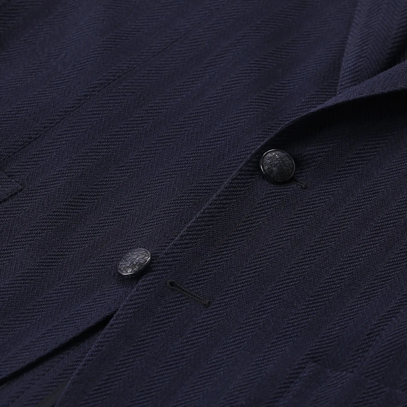 Tagliatore Veste de costume Sakko aus Wollmix blau(Image 3)
