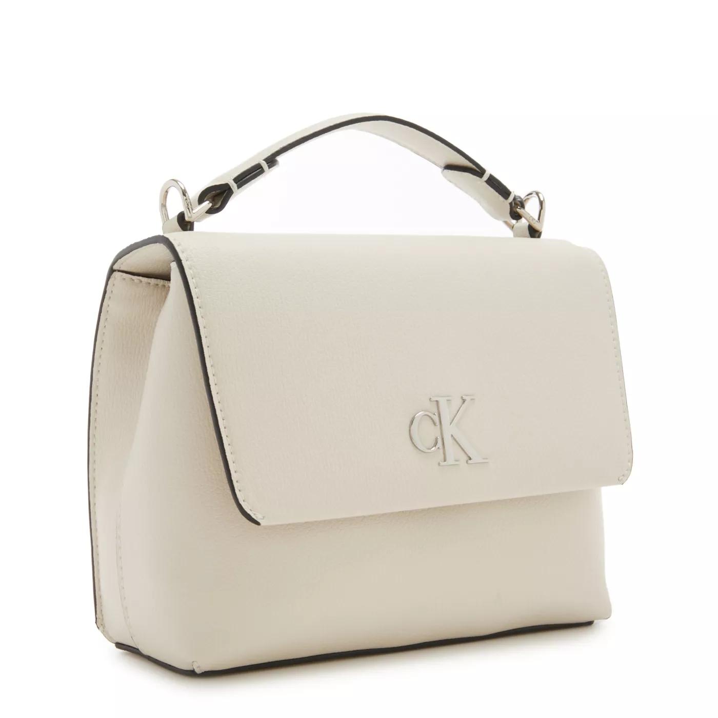 Calvin Klein Crossbody bags Minimal Monogram Weiße Handtasche K60 in wit