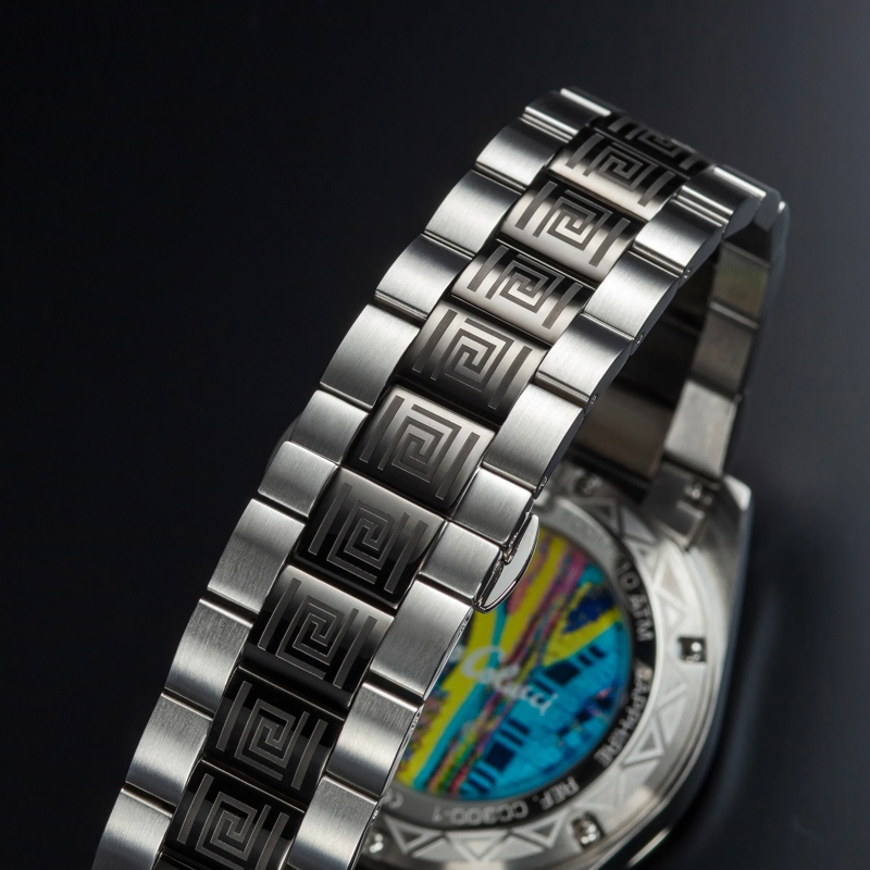 Carlo Colucci Automatikuhr Herrenuhr CC300 . silber(Image 5)