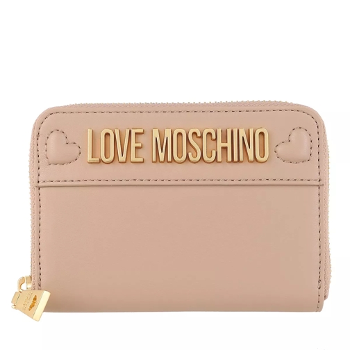 Love Moschino Wallet Taupe Ritsportemonnee