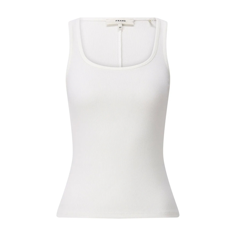 FRAME Top Top The Scoop Tank schwarz