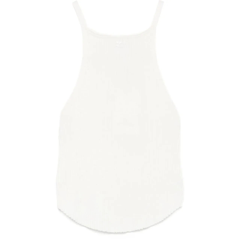 Courrèges T-Shirt Top White weiß