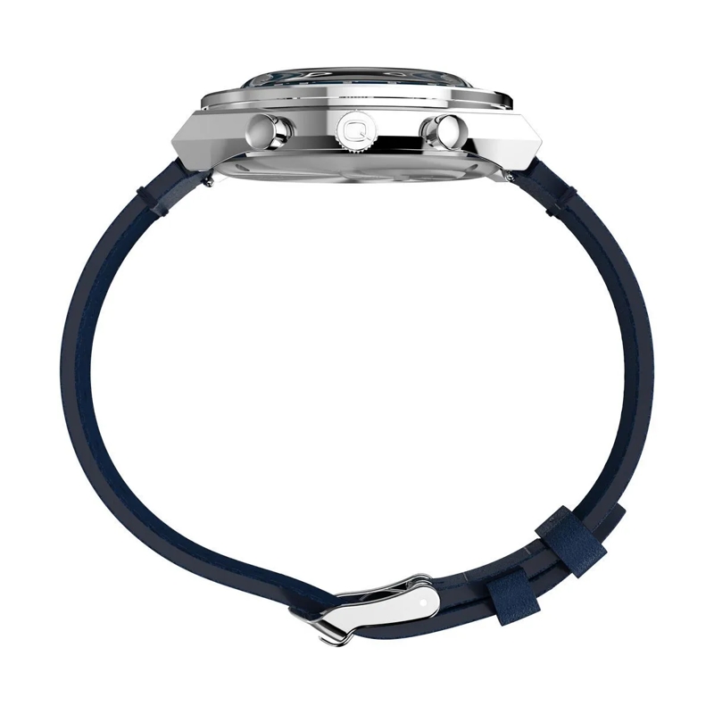 Timex Chronograph Chronograph Uhr Q Timex blau(Image 4)