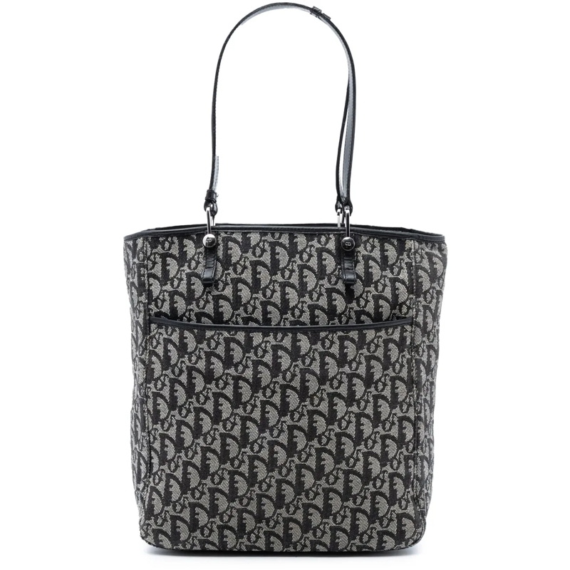 Christian Dior Shopper Diorissimo Trotter Canvas Tote schwarz