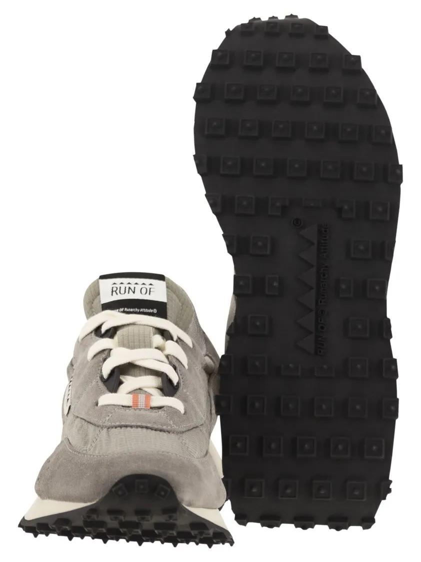 Thumbnail - Run Of Low-Top Sneaker - Oxygen M - Sneakers Suede, Canvas And Leather - Gr. 40 (EU) - in Grau - für Damen