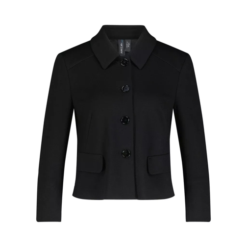 Marc Cain Taillierter Blazer im Crop-Stil 48104098988378 Schwarz 