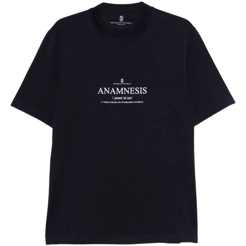 Brunello Cucinelli T-Shirt T-Shirts And Polos Blue blau