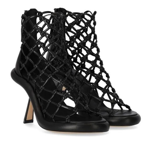 Vic Matié Knot Black Heeled Sandal Black Tacco alto