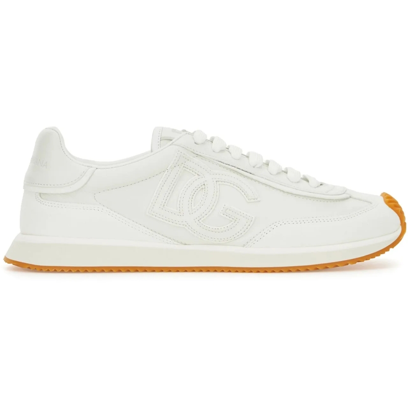 Dolce&Gabbana Low-Top-Sneaker Dolce&gabbana White leather and suede Cushion snea weiß