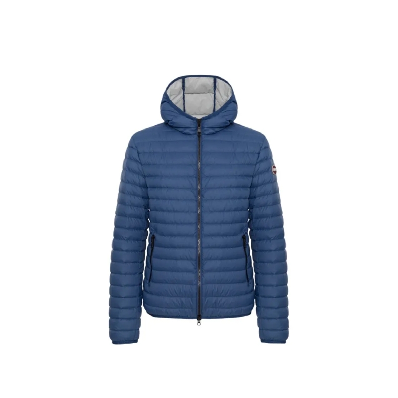 Colmar Originals Daunenjacke Lightweight Down Jacket With Fixed Hood And Water- Blue