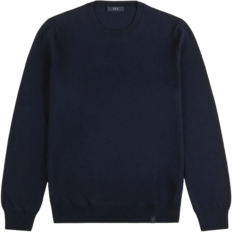 Fay  Sweaters Blue blau