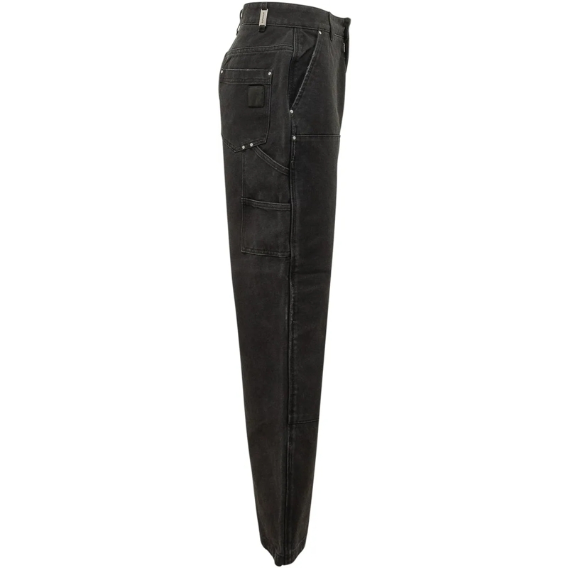 Represent  Worker Pant con Tasche Applicate dunkelgrau(Image 3)