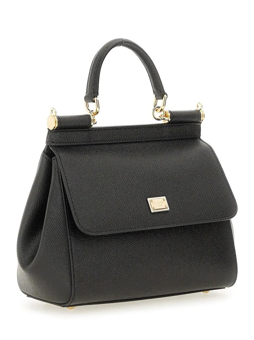Dolce&Gabbana Crossbody bags Bag "Sicily" Medium in zwart