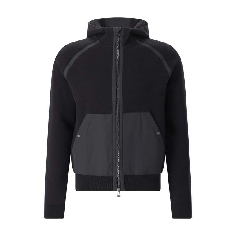 Belstaff Veste de transition Strickjacke mit Logo blau(Image 6)