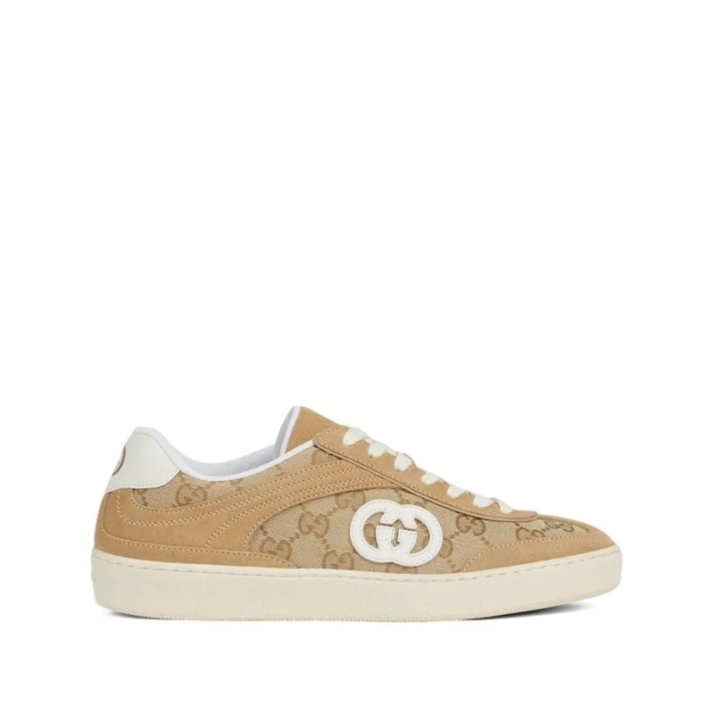Gucci Low-Top-Sneaker Signature Gg Canvas Low-Top Sneakers Neutrals