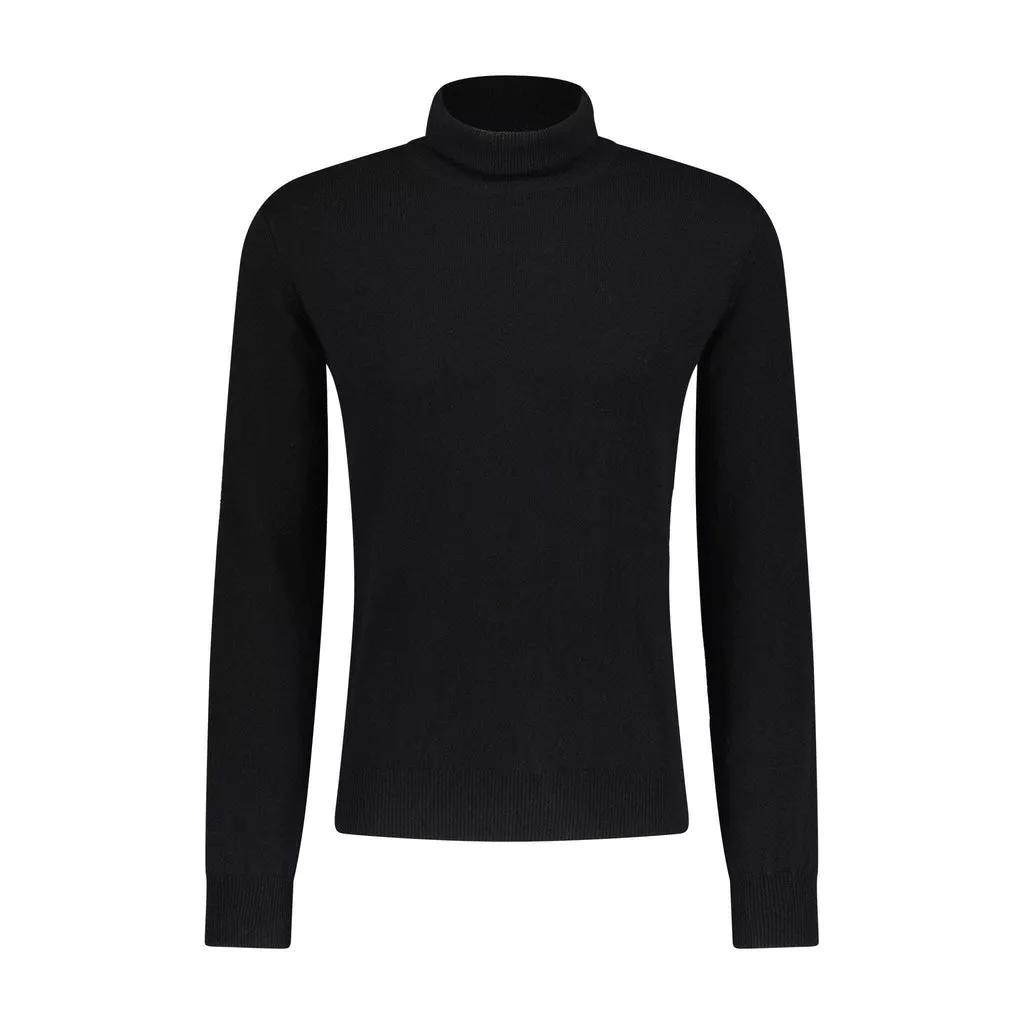 Simon Gray - Rollkragenpullover aus Kaschmir - Größe S - black