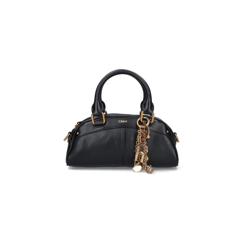 Chloé Schultertasche 'Bowling' Small Bag – Black Black