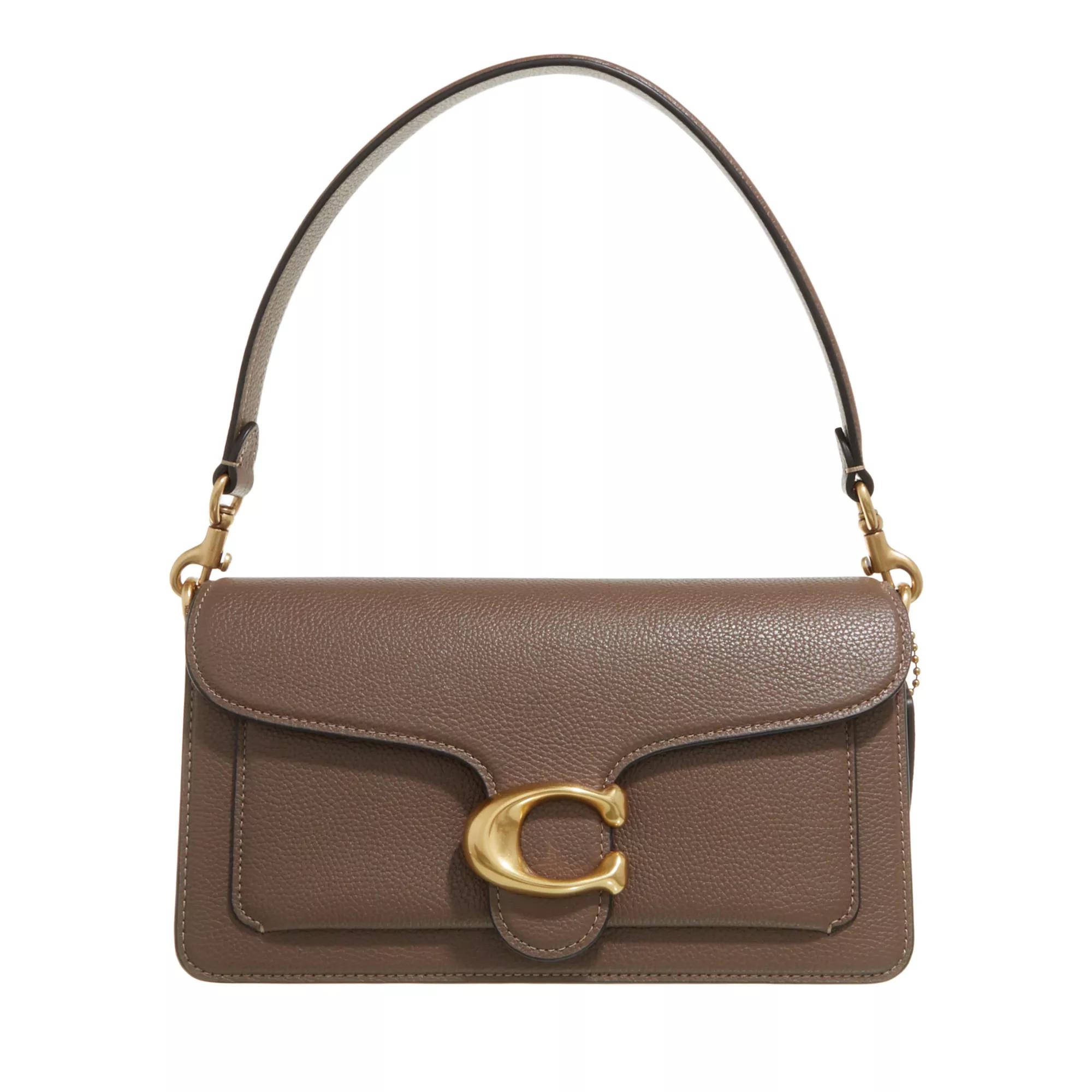 Coach Crossbody Bags - Polished Pebble Leather Tabby Shoulder Bag 26 Refr - Gr. unisize - in Taupe - für Damen