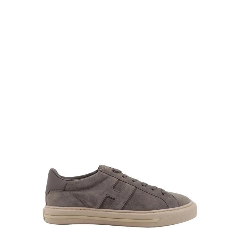 Hogan Lage-top sneaker Low-Top Lace-Up Shoes In Graphite Mutton Grey