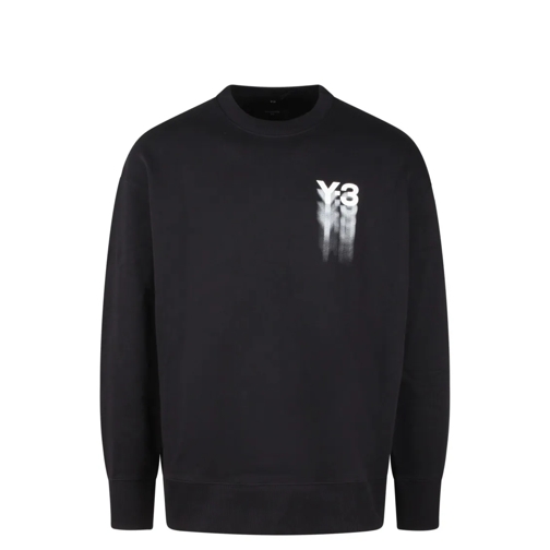 Y-3 Graphic Crew Sweater Black Tröja