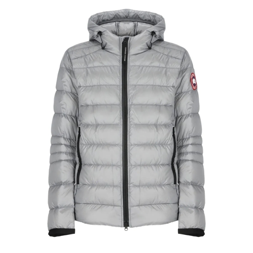 Canada Goose Crofton Hoody Down Jacket Grey Donzen jassen