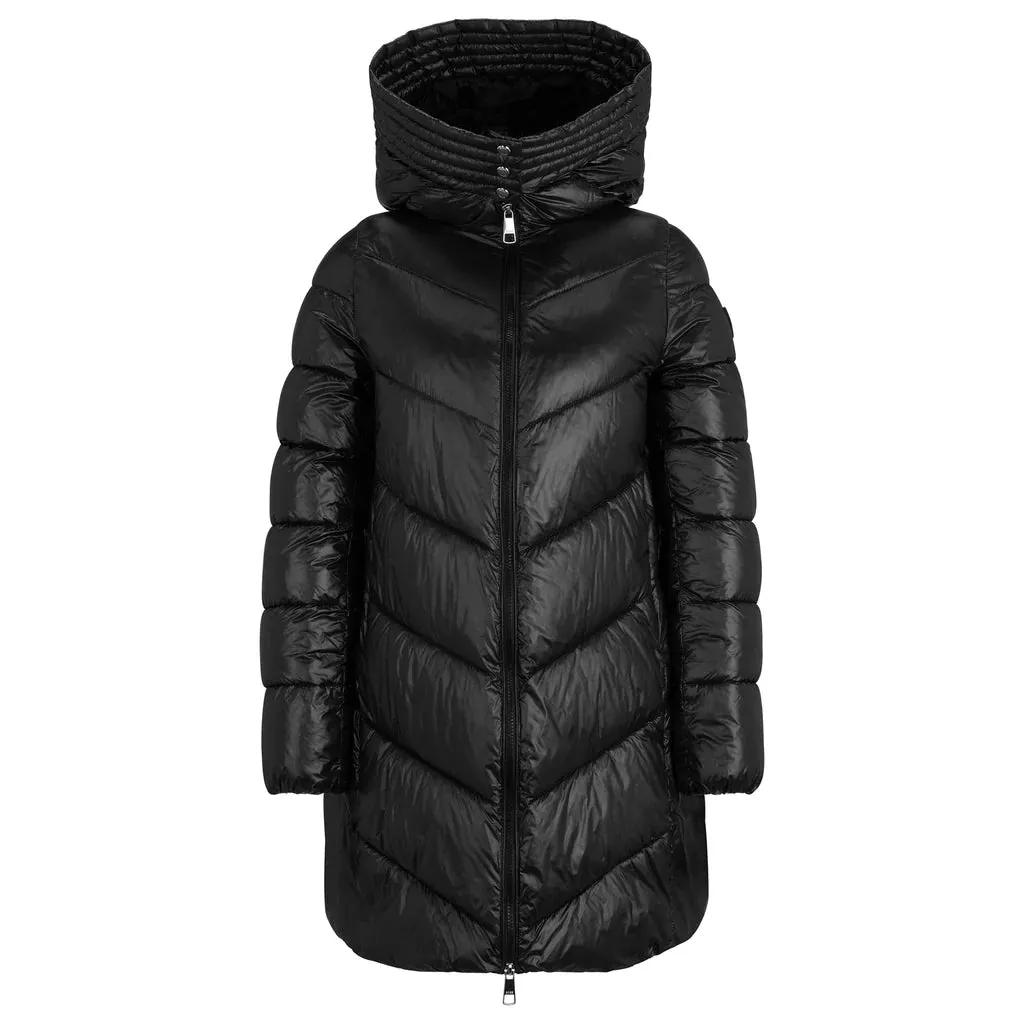 Boss - Schimmernde Regular-Fit-Steppjacke - Größe 44 - black