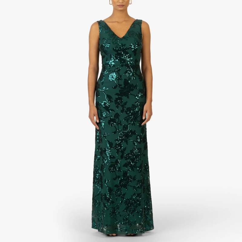 Kraimod Abendkleid Abendkleid dunkel-grün(Image 3)