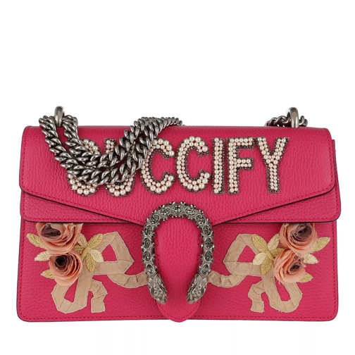 Gucci Guccify Dionysus Small Shoulder Bag Leather Box Pink Crossbodytas