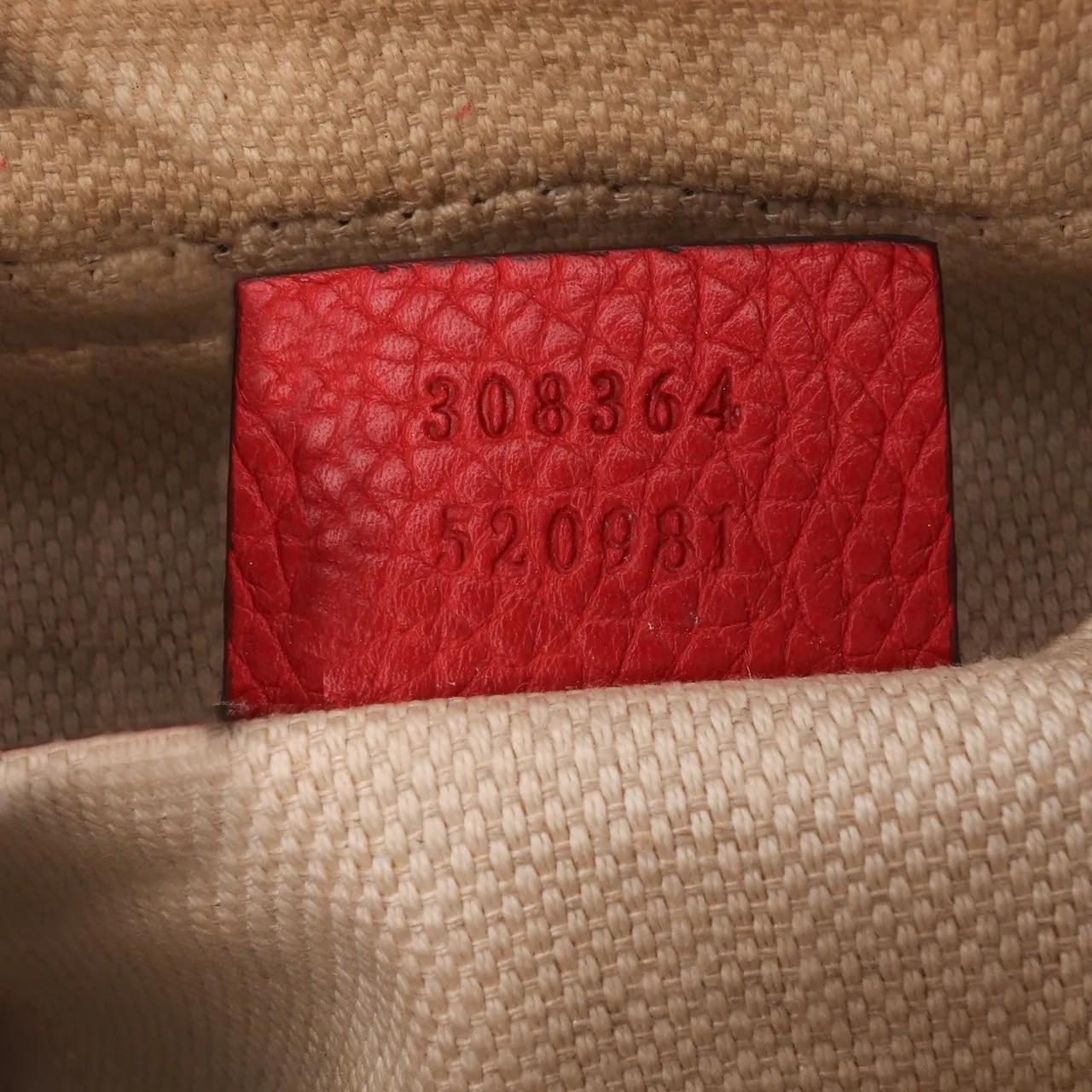 Thumbnail - Gucci Hobo Bags - 2016-2024 Leather Soho Disco Crossbody - Gr. unisize - in Rot - für Damen