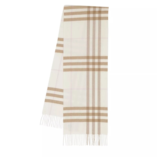 Burberry Giant Check Scarf White/Alabaster Wollschal