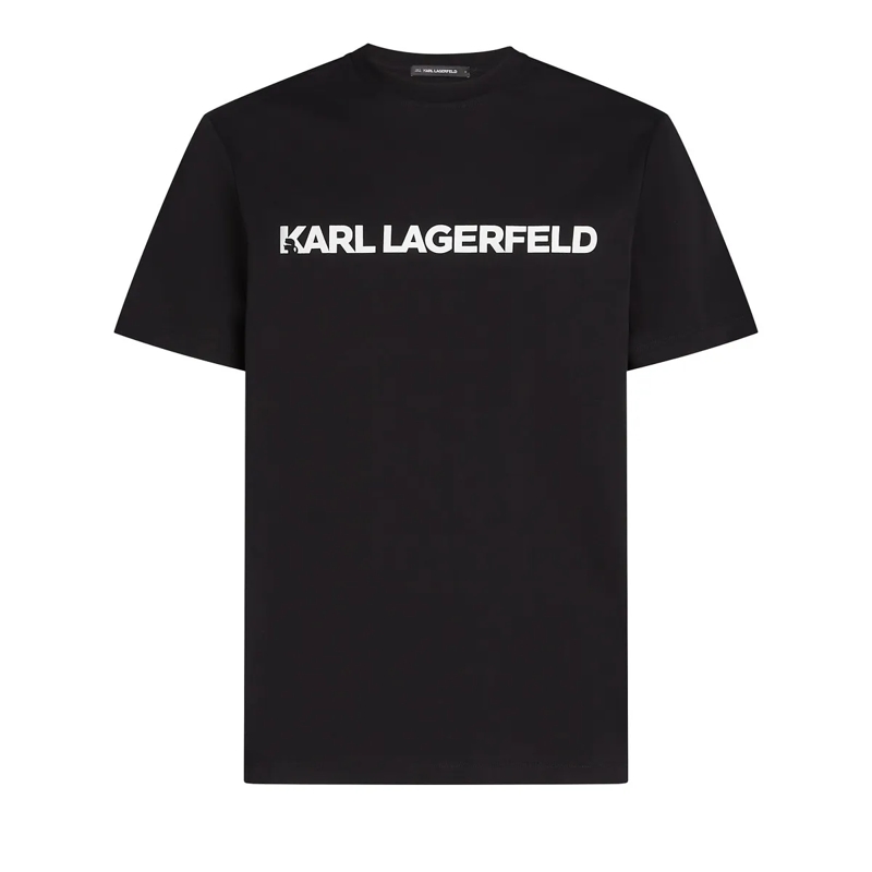 Karl Lagerfeld T-Shirt T-SHIRT MIT LOGO schwarz