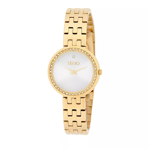 LIU JO TLJ1601 Precious Glam Quartz Watch Yellow Gold Montre habillée