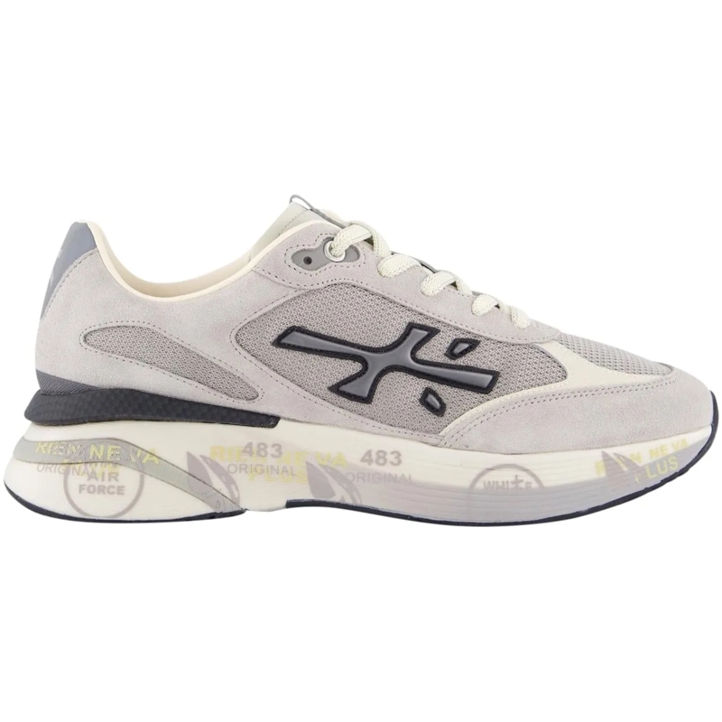 Premiata Low-Top-Sneaker Heren Moerun Sneaker Grijs grau
