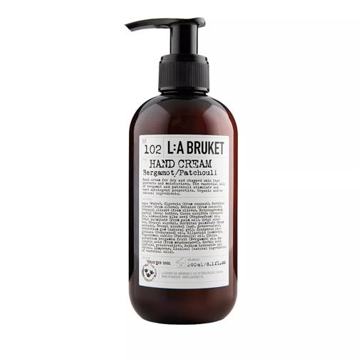 L:A BRUKET 102 Hand Cream Bergamot/Patchouli Handcreme