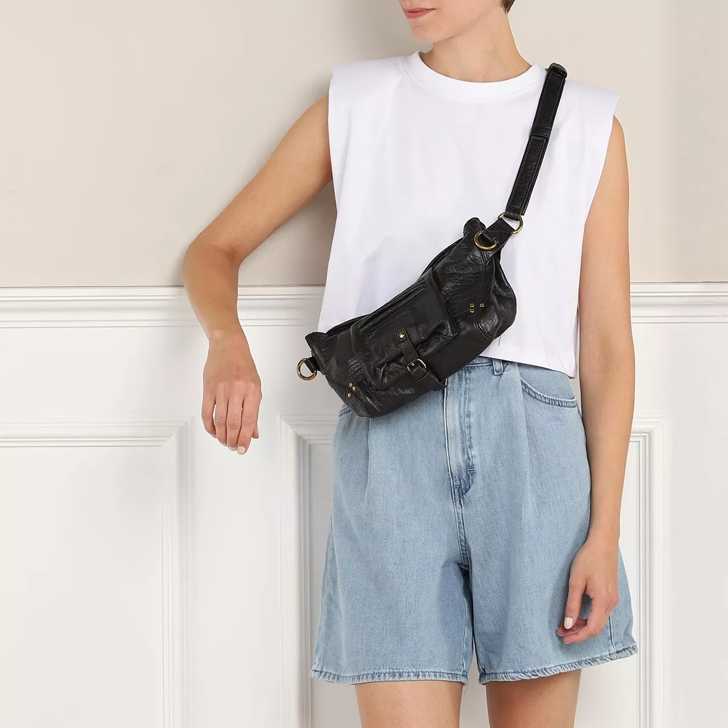 Jerome Dreyfuss Billy Banane Noir Crossbody Bag