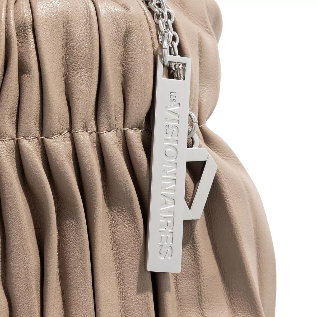 LES VISIONNAIRES Crossbody bags Blair Pleated in taupe