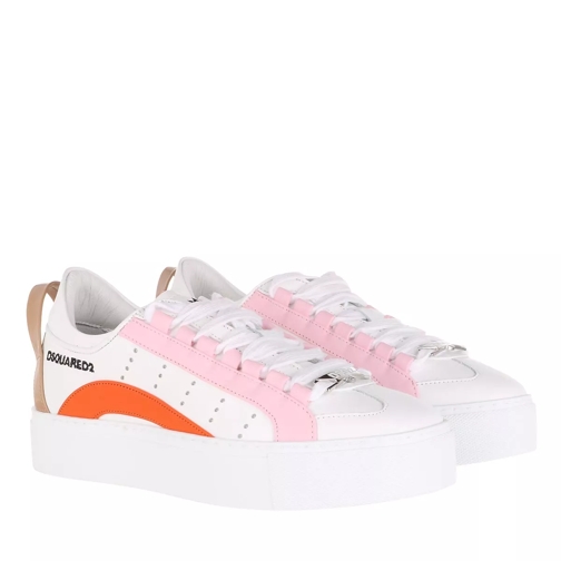 Dsquared2 Sneakers Leather White Low-Top Sneaker