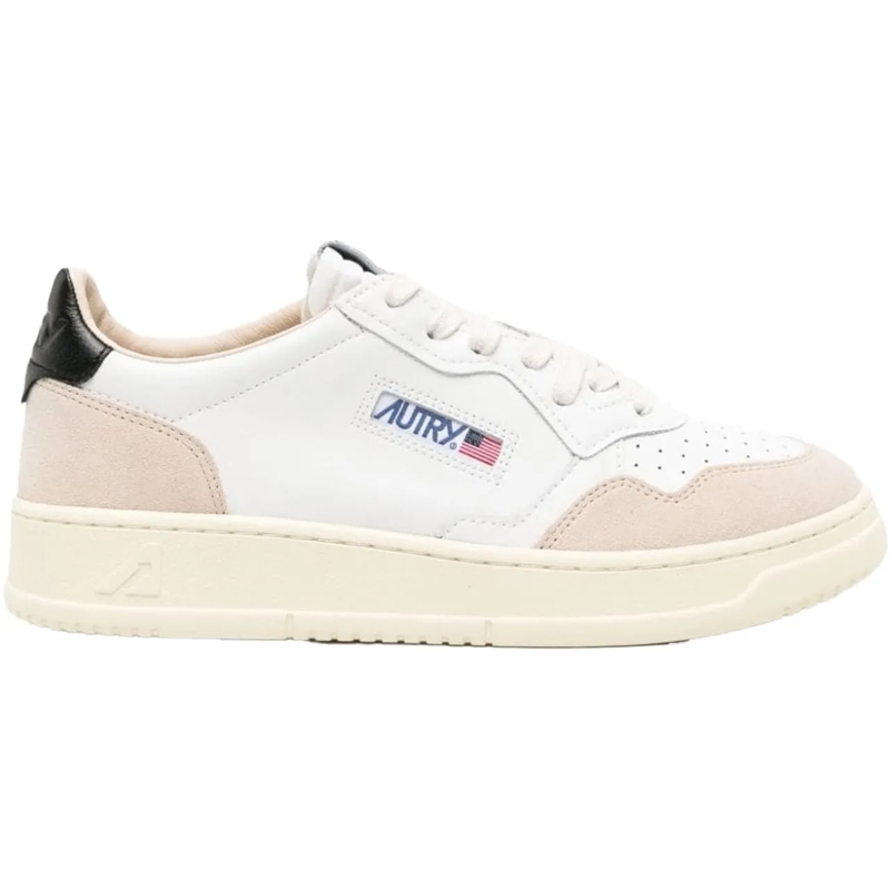 Autry International Low-Top-Sneaker "Medalist" Low-Top Sneakers – White White