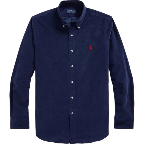 Ralph Lauren Legere Oberteile Overhemd casual lange mouw blau