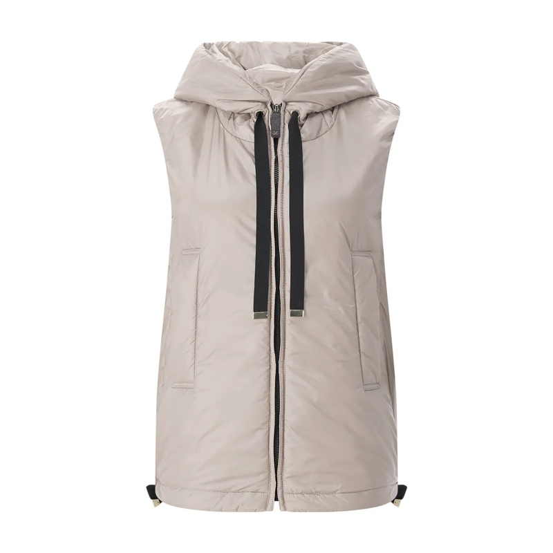 Max Mara  Wattierte Weste Greengo beige