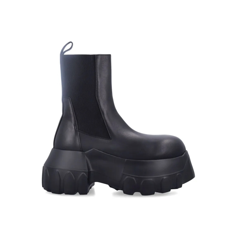 Rick Owens Laarzen Beatle Mega Tractor Boots Black