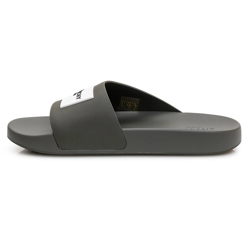 Givenchy Hausschuhe Sandali Slide con Fascia e Logo dunkelgrau(Image 4)