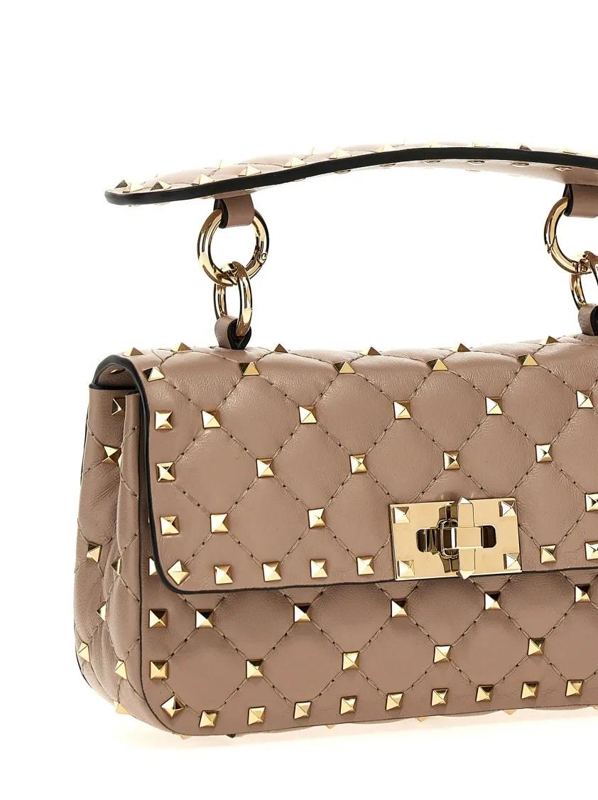 Valentino Garavani Hobo bags 'Rockstud Spike' Handbag in roze