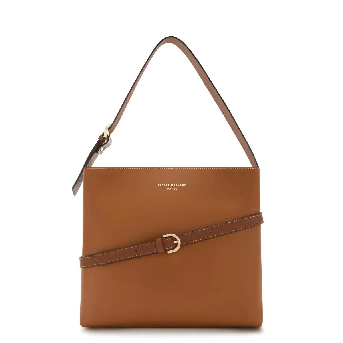 Isabel Bernard Crossbody Bags - Isabel Bernard Honoré damen Schultertasche Kognak - Gr. unisize - in Cognacbraun - für Damen