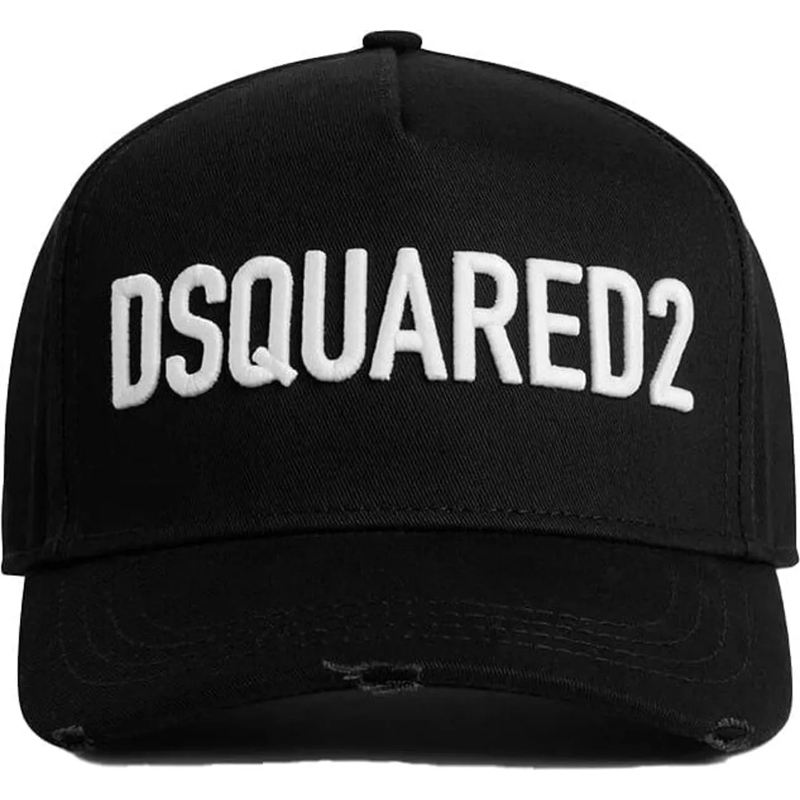 Dsquared2  Logo Baseball Cap schwarz